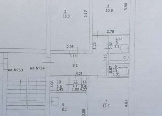 Трехкомнатная квартира на продажу, 63.3 м2, село Шепси, Садовая улица, 4