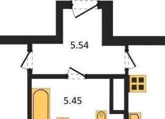 Продам 1-комнатную квартиру, 50.4 м2, Новосибирск, Ипподромская улица, 1/1, метро Площадь Ленина