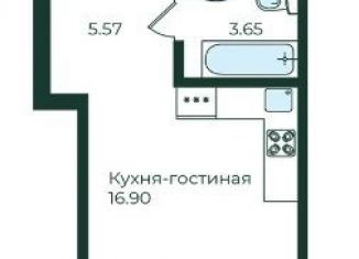 Продаю 1-комнатную квартиру, 31 м2, Иркутск, улица Пискунова, 136, ЖК Семья
