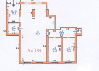 Помещение свободного назначения на продажу, 133.8 м2, Владикавказ, проспект Коста, 282к1, 4-й микрорайон