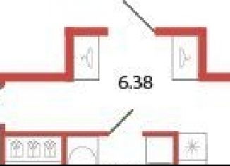 Продажа 1-комнатной квартиры, 42.7 м2, поселок Бугры