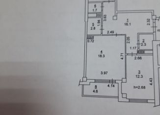 2-ком. квартира на продажу, 66 м2, поселок Верхнетемерницкий, улица Венеры, ЖК Норд