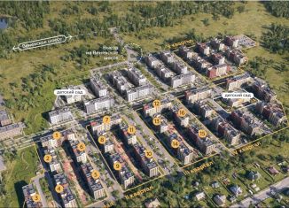 Продам 1-ком. квартиру, 38.3 м2, посёлок Молодёжный