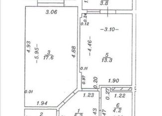 Продам 1-комнатную квартиру, 46 м2, Анапа, Таманская улица, 121к16, ЖК Бельведер