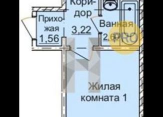 Продается 1-комнатная квартира, 36 м2, Челябинск, Тракторозаводский район, 2-я Эльтонская улица, 59Б