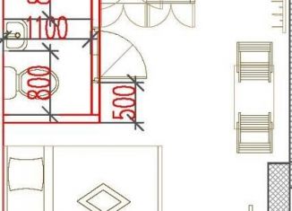 Продается квартира студия, 15.6 м2, Санкт-Петербург, Старо-Петергофский проспект, 7, Старо-Петергофский проспект