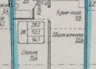 2-комнатная квартира на продажу, 50.3 м2, Барнаул, Павловский тракт, 172, ЖК Лапландия