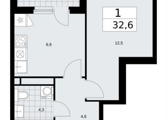 Продается 1-комнатная квартира, 32.6 м2, поселение Сосенское, жилой комплекс Прокшино, к11.2.1