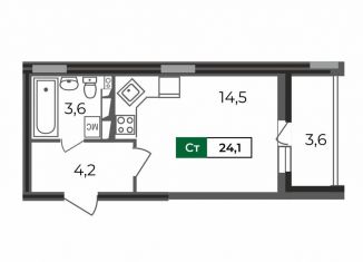 Продаю квартиру студию, 24.1 м2, Владимир, Сталинградский бульвар, 5