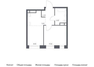 Продаю однокомнатную квартиру, 34.2 м2, Москва, метро Марьино, Шоссейная улица, 90с59