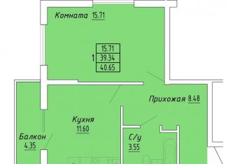 Продаю 1-комнатную квартиру, 40.7 м2, Судак, улица Айвазовского, 4/1