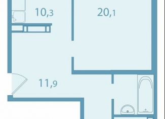 Продажа двухкомнатной квартиры, 63.4 м2, Москва, улица Академика Королёва, 20, район Марфино