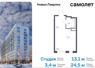 Продажа квартиры студии, 24.5 м2, Мурино
