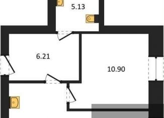 Продажа однокомнатной квартиры, 41.9 м2, Павловск