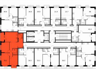 Продается 3-комнатная квартира, 78.2 м2, Обнинск, улица Курчатова, 25/5