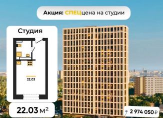 Продам квартиру студию, 22 м2, Воронеж, Транспортная улица, 58, Центральный район