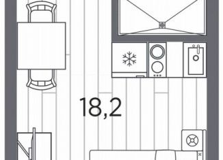 Продаю квартиру студию, 22 м2, Санкт-Петербург, проспект Стачек, 62Б