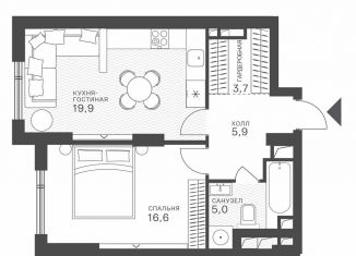 Продам квартиру студию, 51.1 м2, Москва, район Крылатское