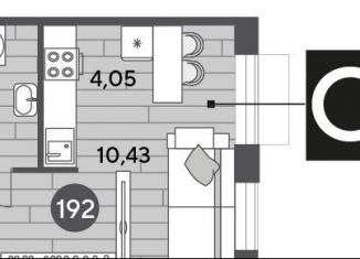 Квартира на продажу студия, 25.7 м2, Пушкино