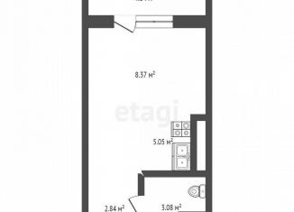 Продажа квартиры студии, 21.3 м2, Татарстан