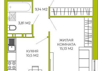 Продажа 2-ком. квартиры, 49 м2, Пензенская область