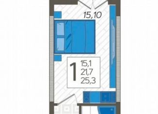 Продаю квартиру студию, 25.4 м2, Сочи, улица Искры, 88с7