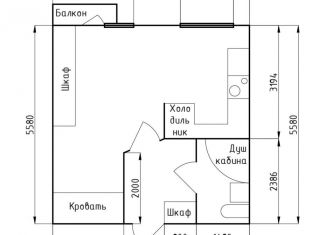 Продам квартиру студию, 30.4 м2, Санкт-Петербург, проспект Энгельса, 63к2, проспект Энгельса