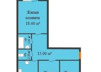 Продается 3-комнатная квартира, 79 м2, Самара, метро Российская, 5-я просека, 143