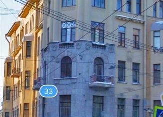 Квартира на продажу студия, 39.4 м2, Санкт-Петербург, Загородный проспект, 33, метро Звенигородская
