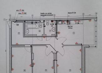 Продажа четырехкомнатной квартиры, 82 м2, Кемерово, проспект В.В. Михайлова, 3Бк1, жилой район Лесная Поляна