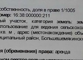 Продам участок, 12000 сот., село Нармонка