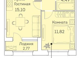 1-ком. квартира на продажу, 35.4 м2, Москва, ЖК Аквилон Бисайд