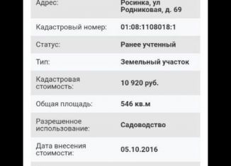 Продается участок, 5.5 сот., Майкоп, площадь Ленина