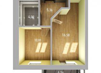 Продажа 1-комнатной квартиры, 37.7 м2, Казань, ЖК Новые Горки, проезд Созидателей, 7