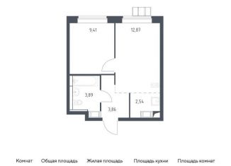 Продам 1-комнатную квартиру, 32.6 м2, поселение Рязановское, жилой комплекс Алхимово, к11