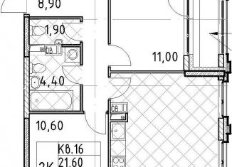 Продаю трехкомнатную квартиру, 60 м2, Санкт-Петербург, Планерная улица, 97к2, ЖК Нью Тайм