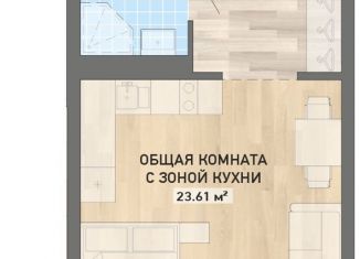 Продам квартиру студию, 33.6 м2, Екатеринбург, ЖК Нова парк