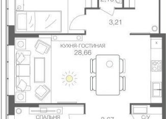 Продажа двухкомнатной квартиры, 82 м2, Москва, станция Шелепиха, Шелепихинское шоссе