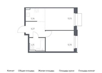 Продажа 1-ком. квартиры, 42.2 м2, Москва