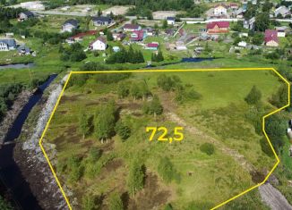 Продается земельный участок, 72.5 сот., село Заозерье, Новоручейная улица