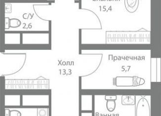 Продам 4-комнатную квартиру, 114.7 м2, Москва, Можайский район