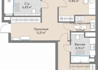 Продается 2-комнатная квартира, 98.4 м2, Екатеринбург, ЖК Нагорный
