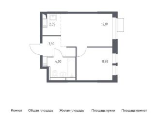 Продается 2-ком. квартира, 32.2 м2, деревня Путилково