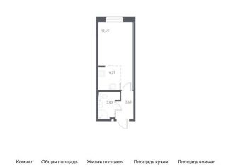 Продажа квартиры студии, 25.2 м2, Санкт-Петербург