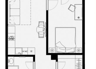 Продается 2-ком. квартира, 44.8 м2, Сочи, ЖК Курортный, улица Ленина, 290/6