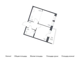 Продаю однокомнатную квартиру, 32.4 м2, посёлок Песочный