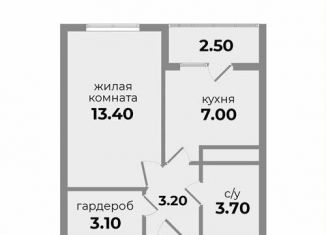 1-комнатная квартира на продажу, 31 м2, Ставропольский край, Прекрасная улица, 19