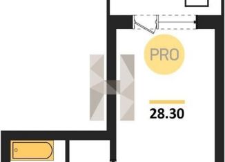 Продаю 1-ком. квартиру, 28.3 м2, Обь, Геодезическая улица, 6Вк2