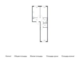 Продаю 2-комнатную квартиру, 57.5 м2, Московская область, 1-й Стрелковый переулок, 1