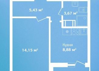 Продаю однокомнатную квартиру, 33.8 м2, Кировск